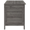 Putekasse antrasitt 99x49,5x58,5 cm heltre gran