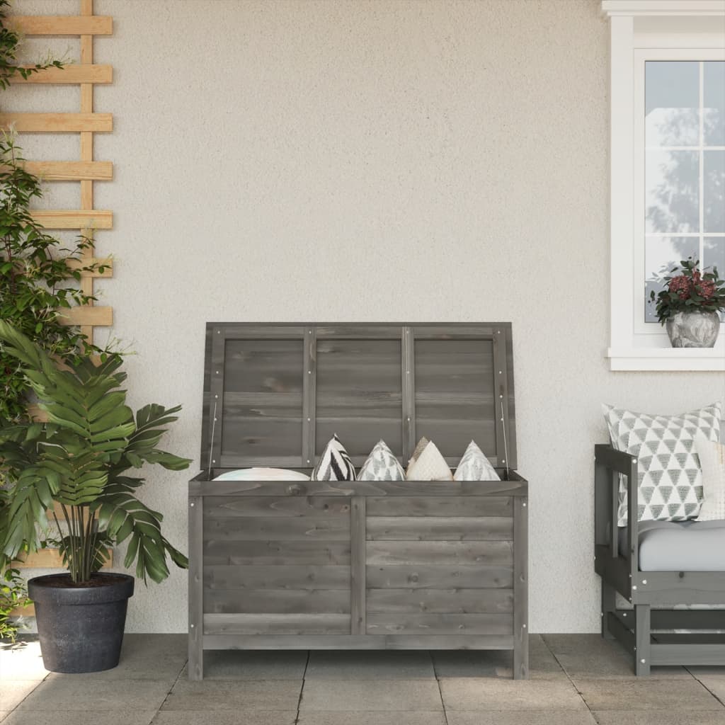 Putekasse antrasitt 99x49,5x58,5 cm heltre gran