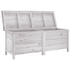 Putekasse hvit 150x50x56,5 cm heltre gran