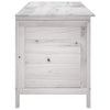 Putekasse hvit 150x50x56,5 cm heltre gran