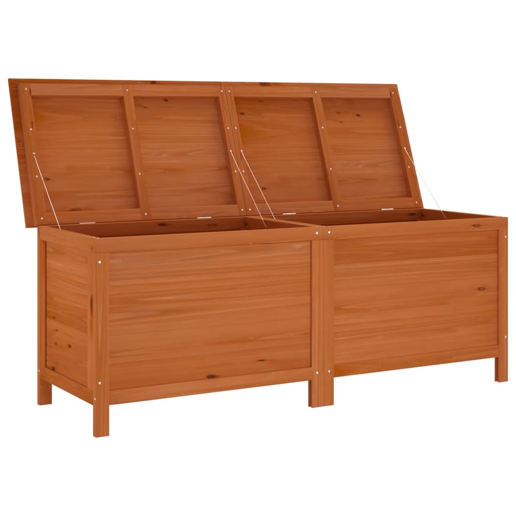 Putekasse brun 150x50x56,5 cm heltre gran