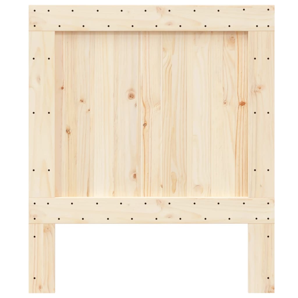 Sengegavl 90x104 cm heltre furu