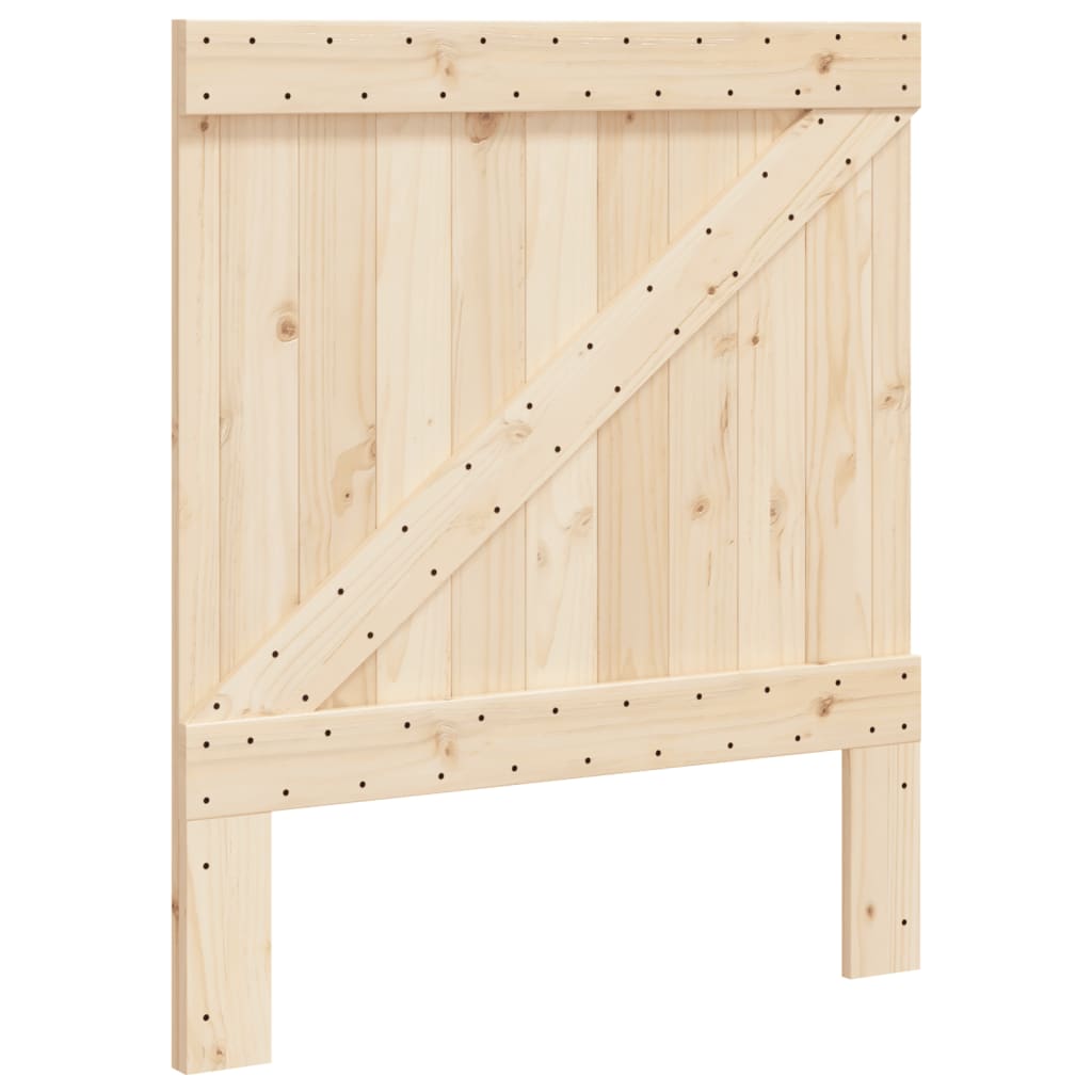 Sengegavl 90x104 cm heltre furu