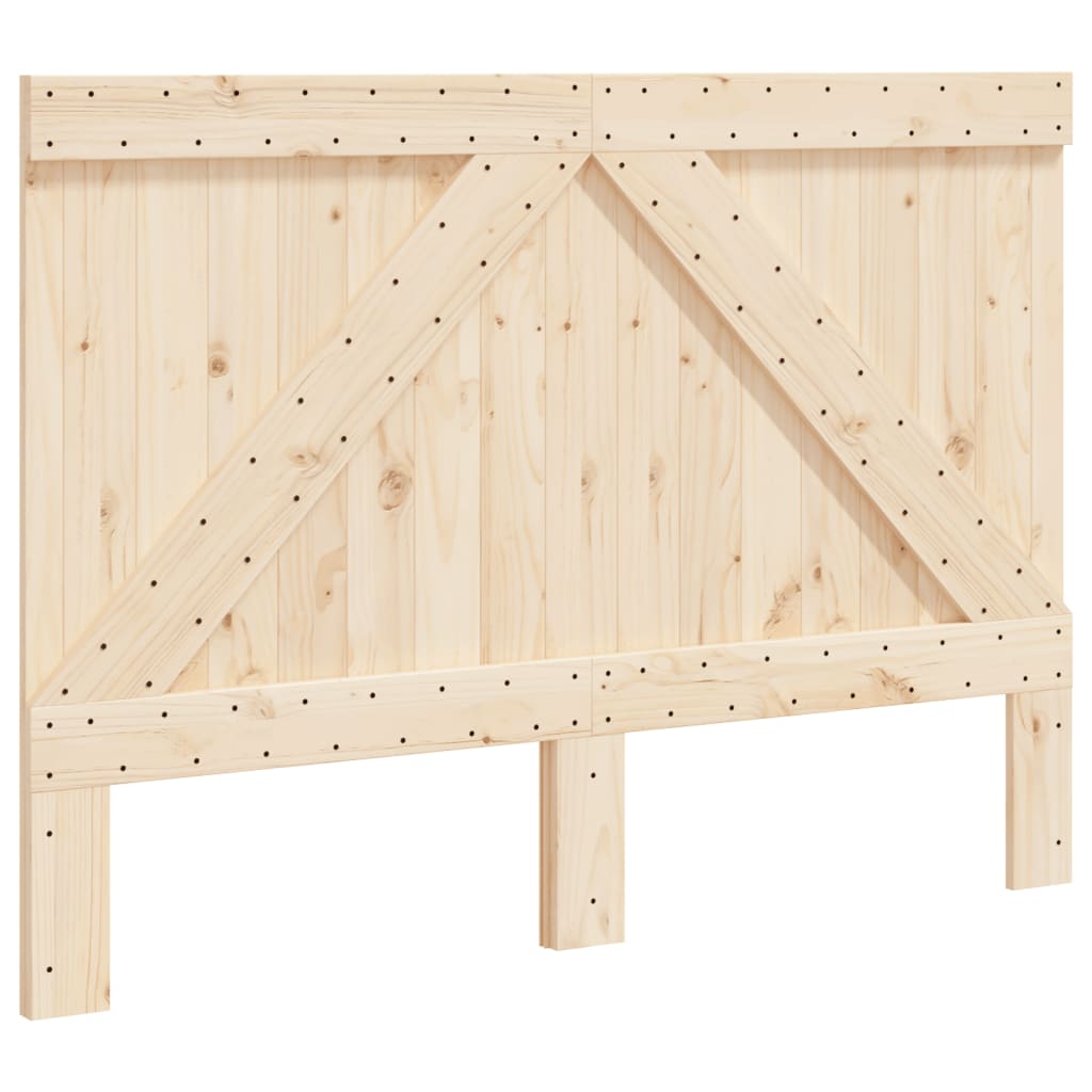 Sengegavl 140x104 cm heltre furu