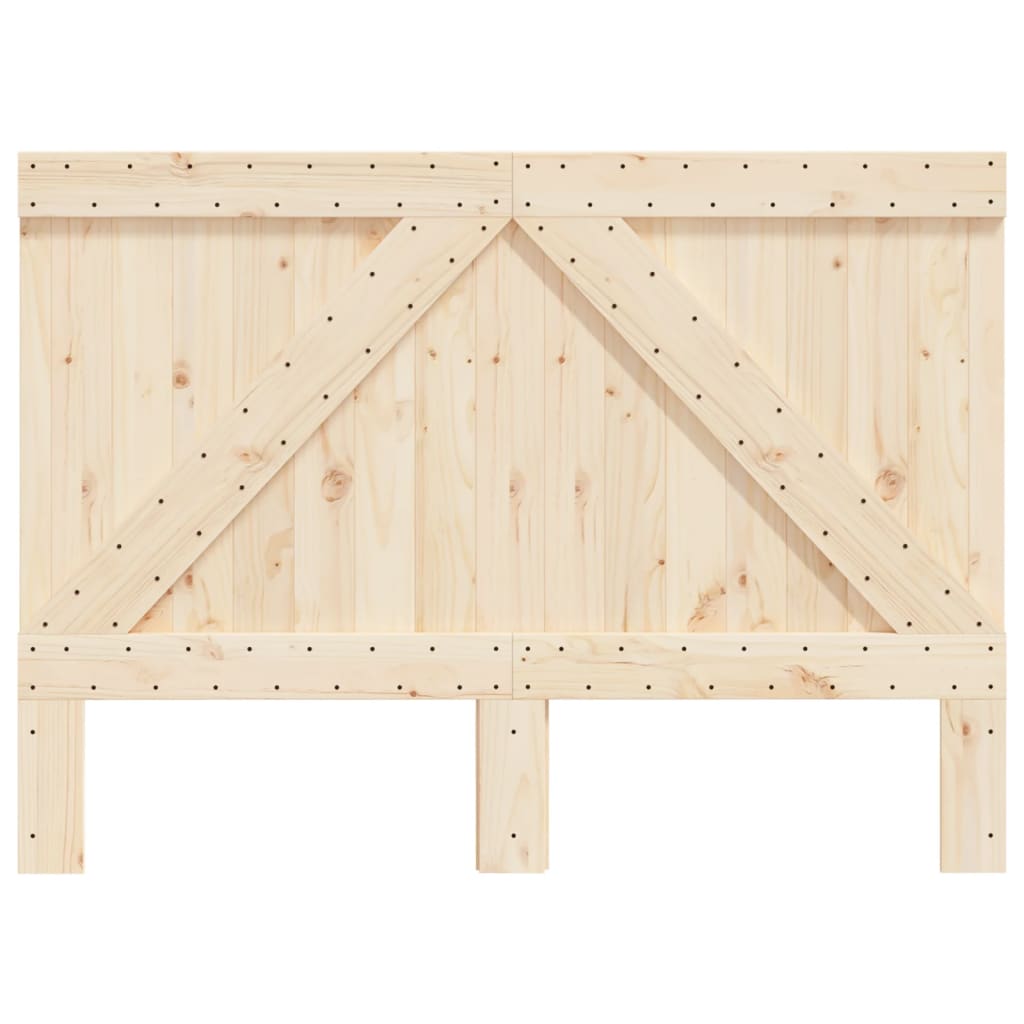 Sengegavl 140x104 cm heltre furu