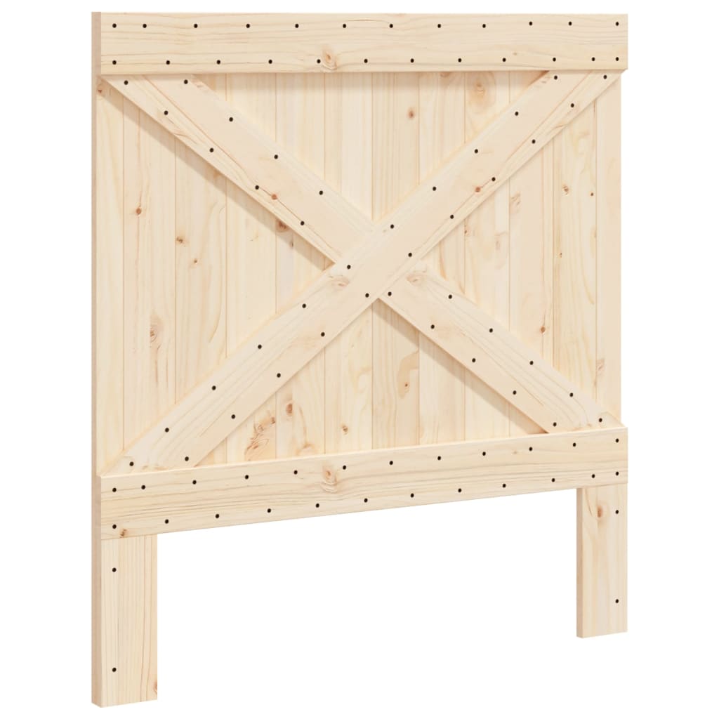 Sengegavl 100x104 cm heltre furu