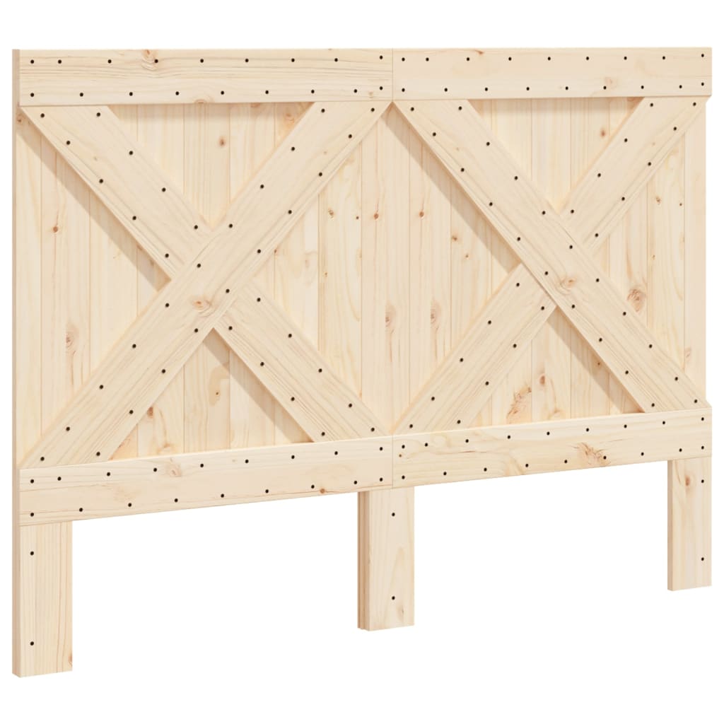 Sengegavl 140x104 cm heltre furu