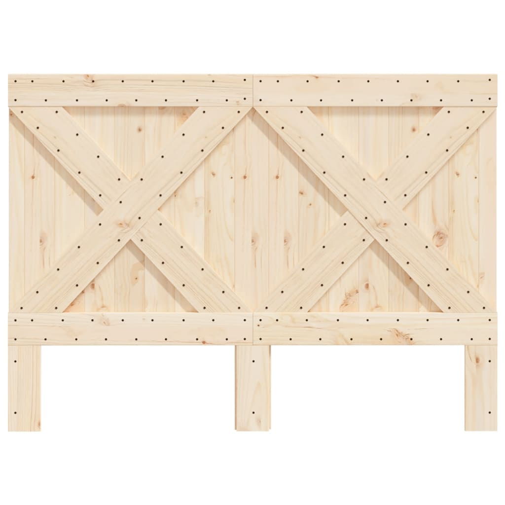 Sengegavl 140x104 cm heltre furu