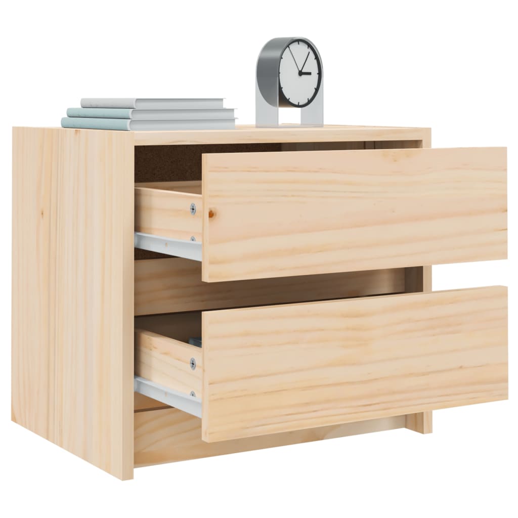 Nattbord 40x31x35,5 cm heltre furu