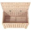 Putekasse 76x42,5x54 cm heltre furu