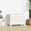 Putekasse hvid 76x42,5x54 cm heltre furu