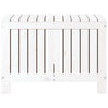 Putekasse hvid 76x42,5x54 cm heltre furu
