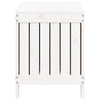 Putekasse hvid 76x42,5x54 cm heltre furu