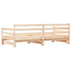 Uttrekkbar dagseng 80x200 cm heltre furu