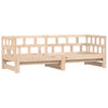 Uttrekkbar dagseng 80x200 cm heltre furu