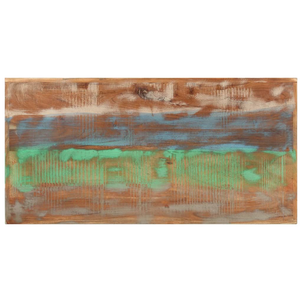 Barbord 110x55x107 cm gjenvunnet heltre og jern