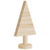 Juletre av tre til pynt 2 stk 30 cm heltre furu
