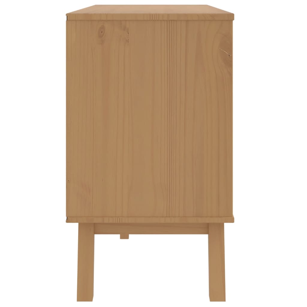 Kommode OLDEN brun heltre furu