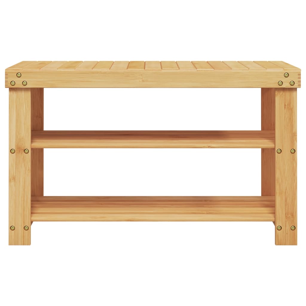 Skostativ 3-lags 70x27,5x45 cm bambus