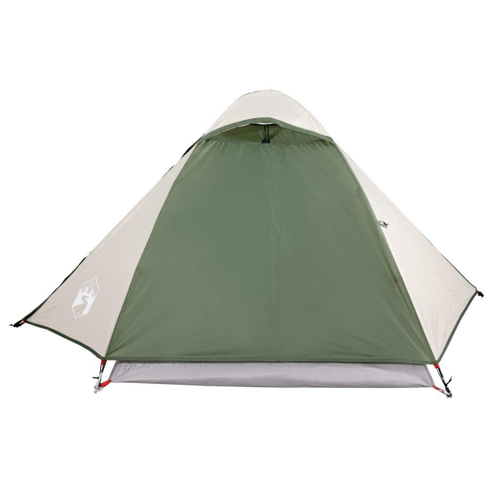 Kuppeltelt for camping 2 personer grønn vanntett