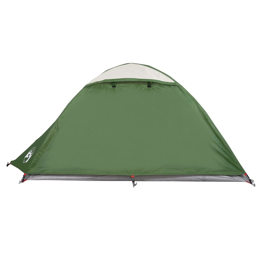 Kuppeltelt for camping 2 personer grønn vanntett