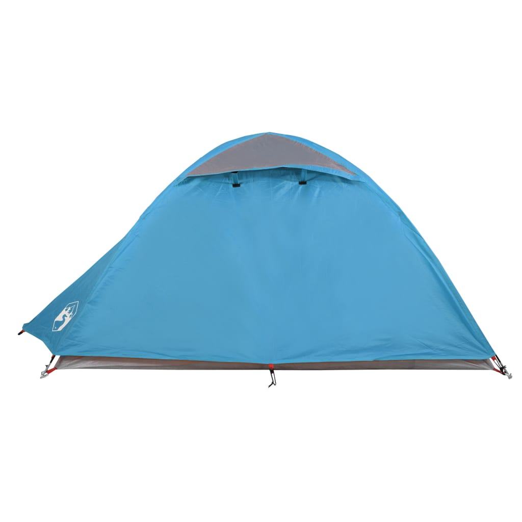 Kuppeltelt for camping 1 person blå vanntett