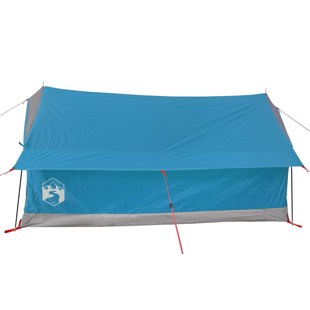 Campingtelt 2 personer blå vanntett