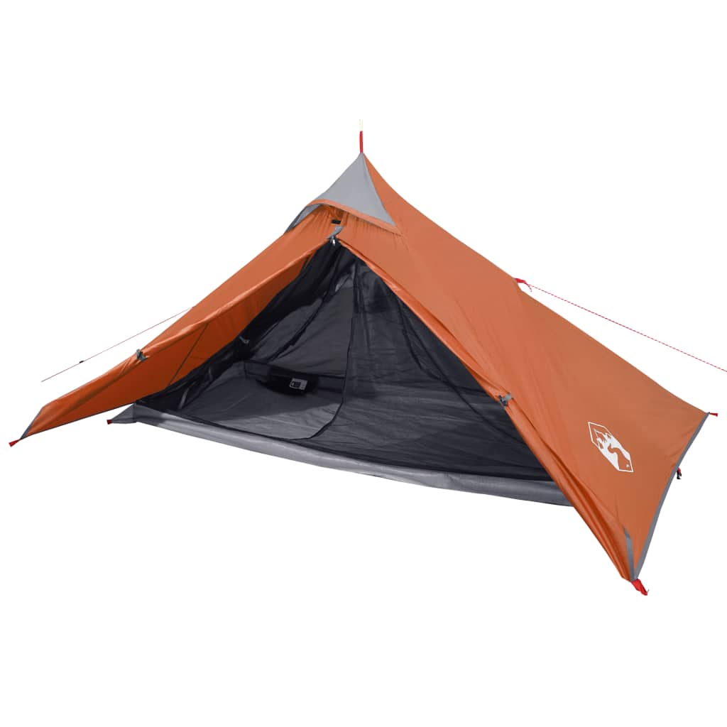 Hengende telt tipi 1 person oransje vanntett