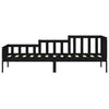 Dagseng svart 80x200 cm heltre furu