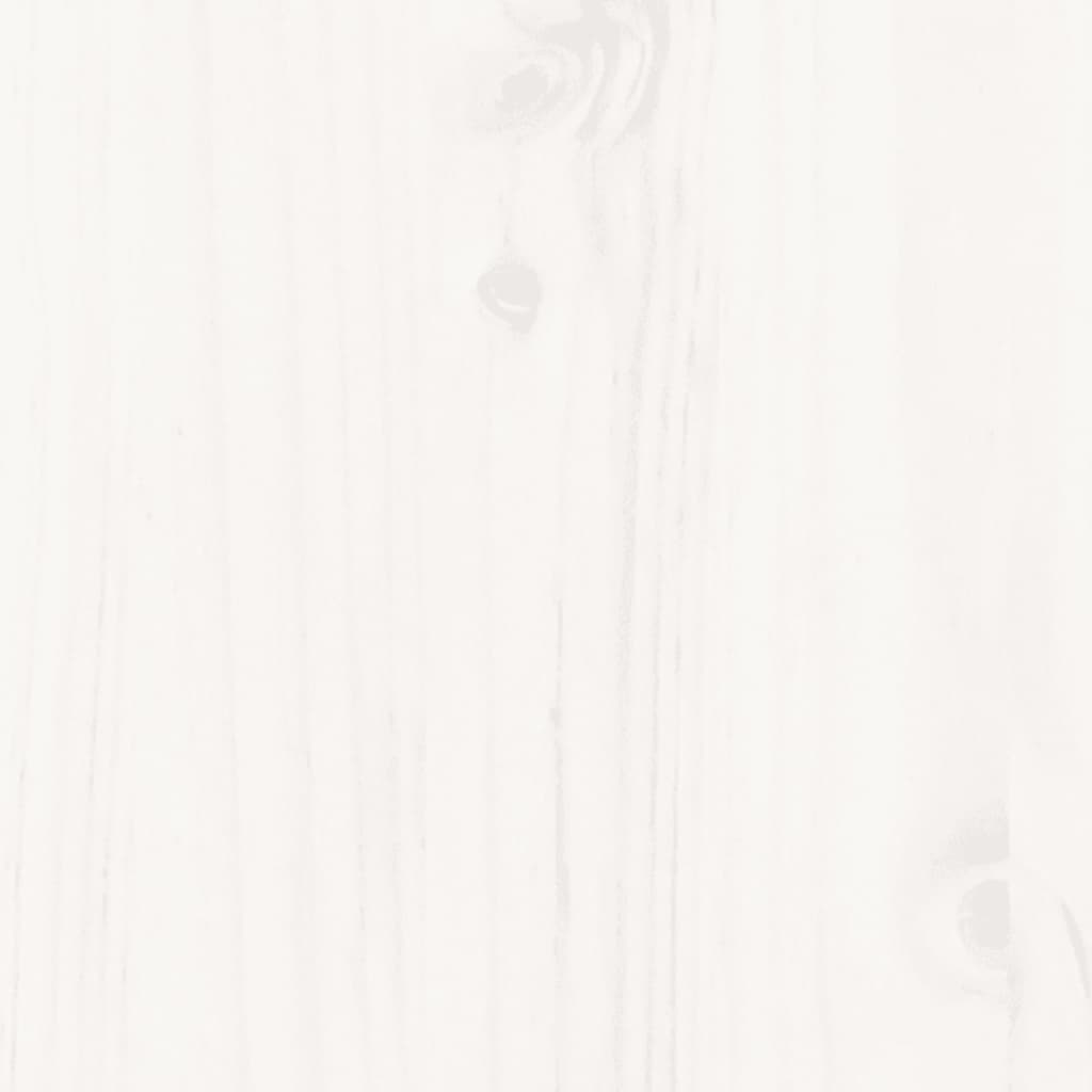 Dagseng uten madrass hvit 90x200 cm heltre furu