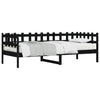 Dagseng svart 80x200 cm heltre furu