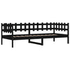 Dagseng svart 90x200 cm heltre furu