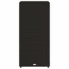 Putekasse svart 50x55x115 cm polyrotting