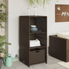 Putekasse brun 50x55x115 cm polyrotting