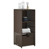 Putekasse brun 50x55x115 cm polyrotting