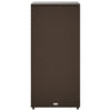 Putekasse brun 50x55x115 cm polyrotting