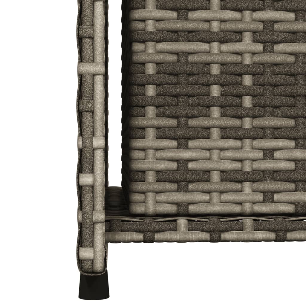 Putekasse grå 50x55x115 cm polyrotting