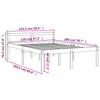 Seniorseng voksbrun 120x200 cm heltre furu