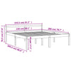 Seniorseng voksbrun 150x200 cm heltre furu