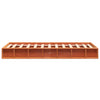 Sengeramme uten madrass voksbrun 90x190 cm heltre furu