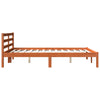 Sengeramme uten madrass brun 135x190 cm heltre furu