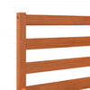 Sengeramme uten madrass brun 135x190 cm heltre furu