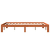 Sengeramme uten madrass brun 135x190 cm heltre furu
