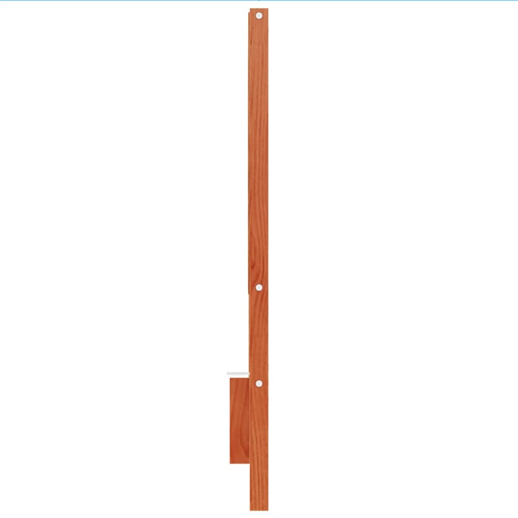 Hodegavl voksbrun 135 cm heltre furu