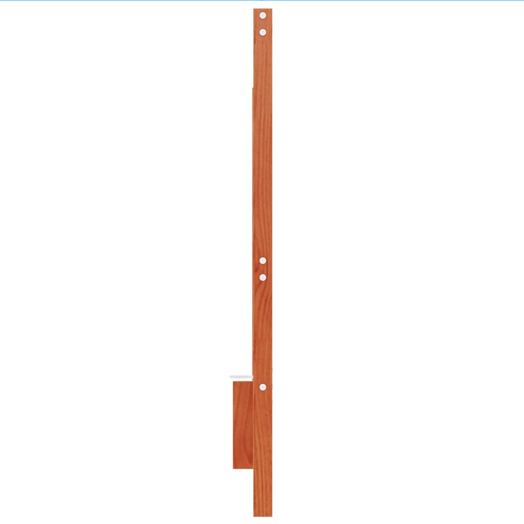 Hodegavl voksbrun 135 cm heltre furu