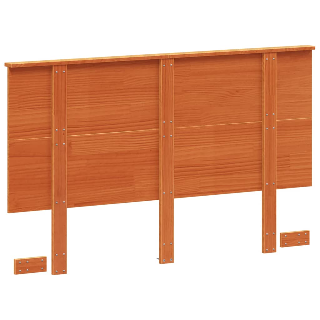 Hodegavl voksbrun 120 cm heltre furu