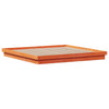 LED-sengeramme voksbrun 180x200 cm heltre furu