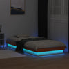 LED-sengeramme voksbrun 90x190 cm heltre furu