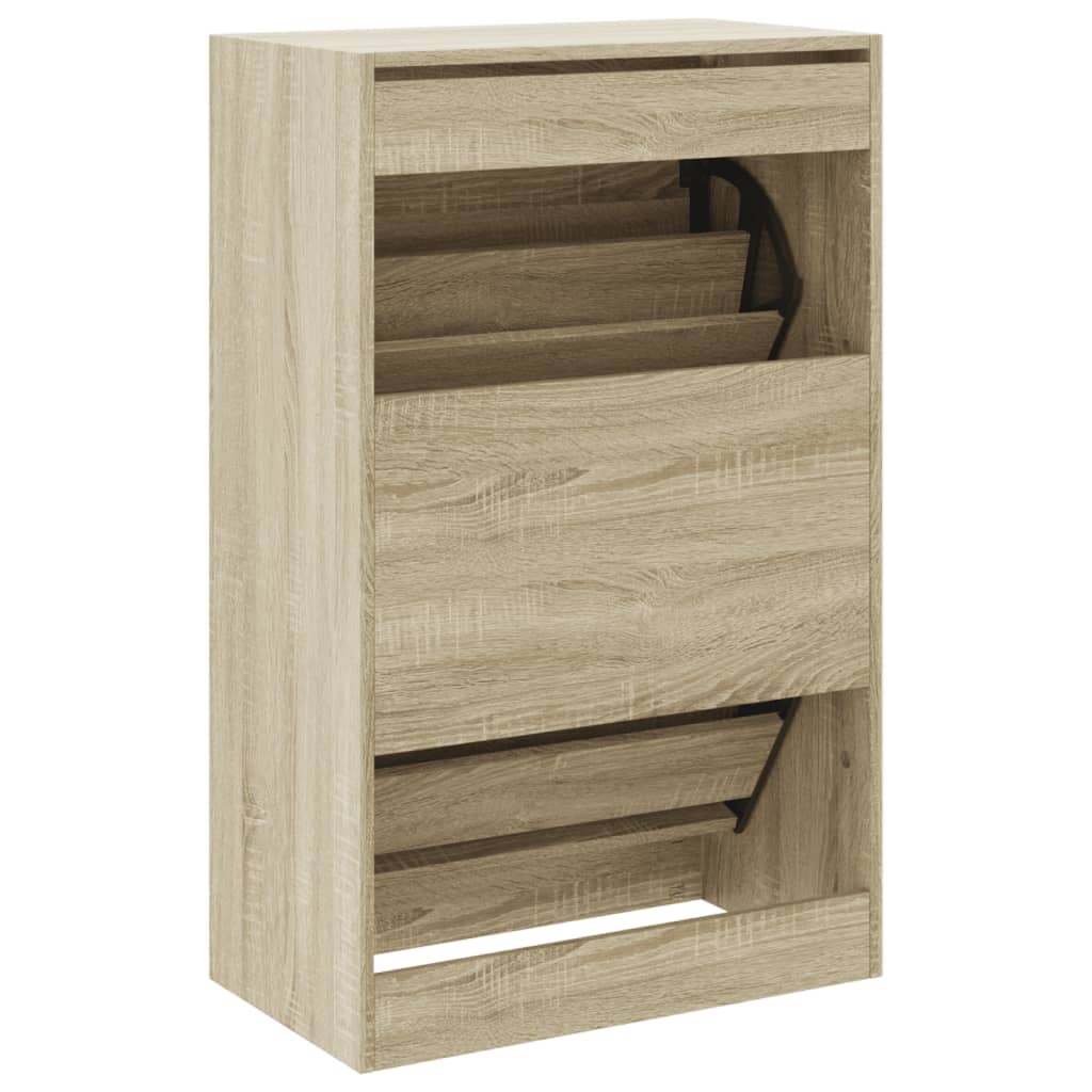 Skoskap sonoma eik 60x34x96,5 cm konstruert tre