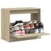 Skoskap sonoma eik 80x42x69 cm konstruert tre